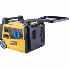   HERON benzinmotoros áramfejlesztő, kézi indítás, 3,0 kVA, 230V, 1 fázisú, inverteres