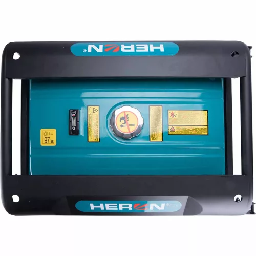 HERON benzinmotoros áramfejlesztő; 5,5 kVA; 230 V 