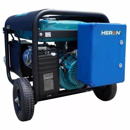 HERON 420 BLUE távindítással felszerelt áramfejlesztő; 6,8 kVA; 400 / 230 V