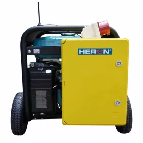   HERON 420 YELLOW + vészhelyzeti áramfejlesztő; kommunikációs modullal; 6,8 kVA; 400 / 230 V 