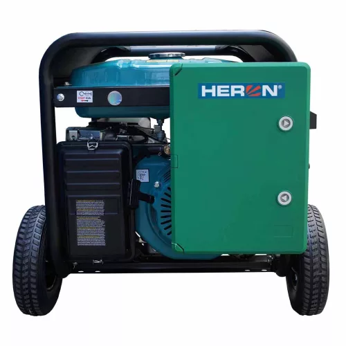 HERON 421 GREEN távindítással felszerelt áramfejlesztő; 6,8 kVA; 230 V