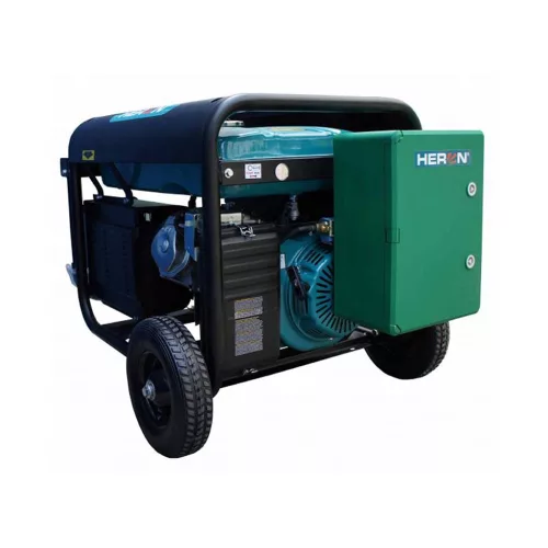 HERON 421 GREEN távindítással felszerelt áramfejlesztő; 6,8 kVA; 230 V
