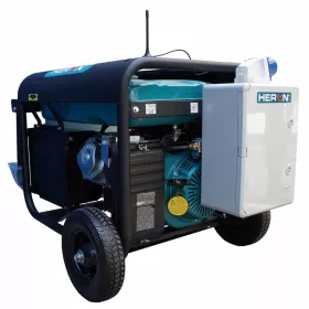   HERON 421 WHITE + vészhelyzeti áramfejlesztő; kommunikációs modullal; 6,8 kVA; 230 V