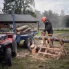 Husqvarna 340i akkumulátoros láncfűrész, akku nélkül