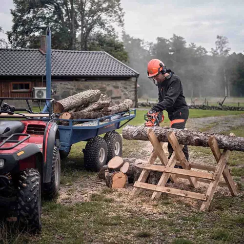 Husqvarna 340i akkumulátoros láncfűrész, akku nélkül