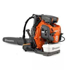 Husqvarna 590BTS háti benzinmotoros lombfúvó oldalnézetből