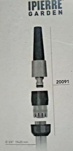 IPIERRE Sugárcső 3/4" col