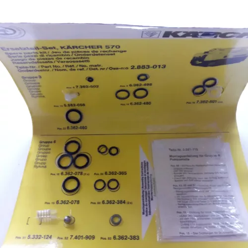 Tömítés készlet komplett (Kärcher K570 magasnyomású mosó)