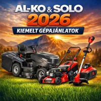 AL-KO & SOLO 2026 Kiemelt Gépajánlatok