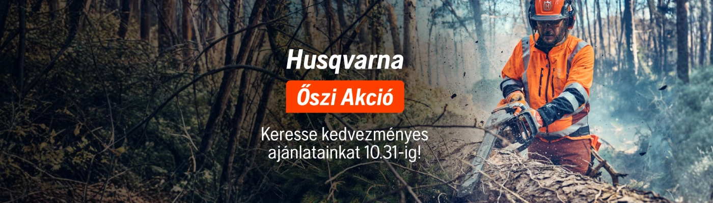 Husqvarna őszi ajándékakció 2026: melyik géphez milyen ajándék jár?