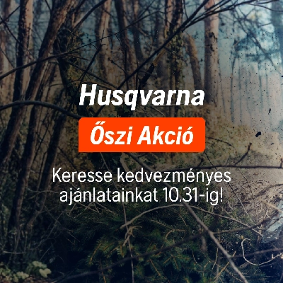 Husqvarna őszi ajándékakció 2026: melyik géphez milyen ajándék jár?